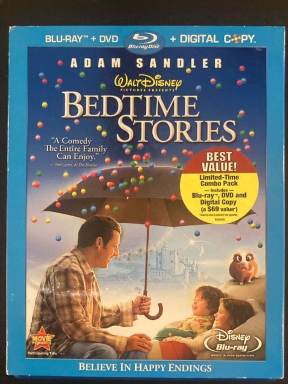 Bedtime Stories (2008) (Blu-ray, 2008)